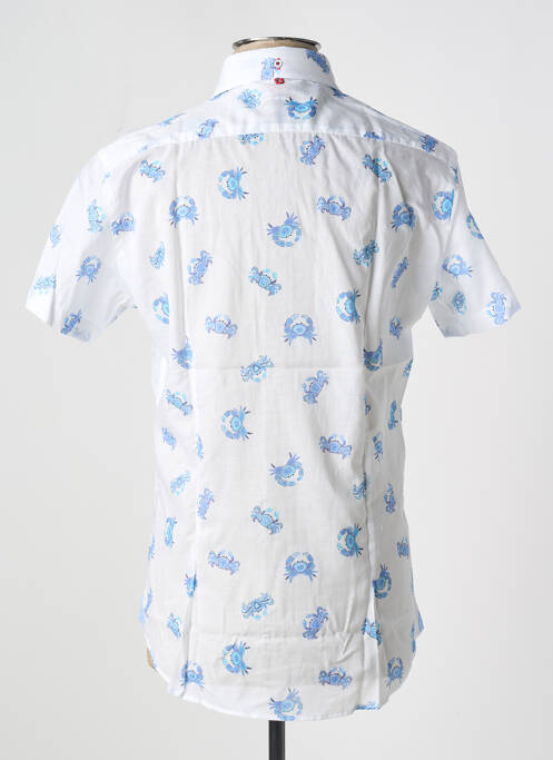 Chemise manches courtes blanc THE SURFCAR pour homme