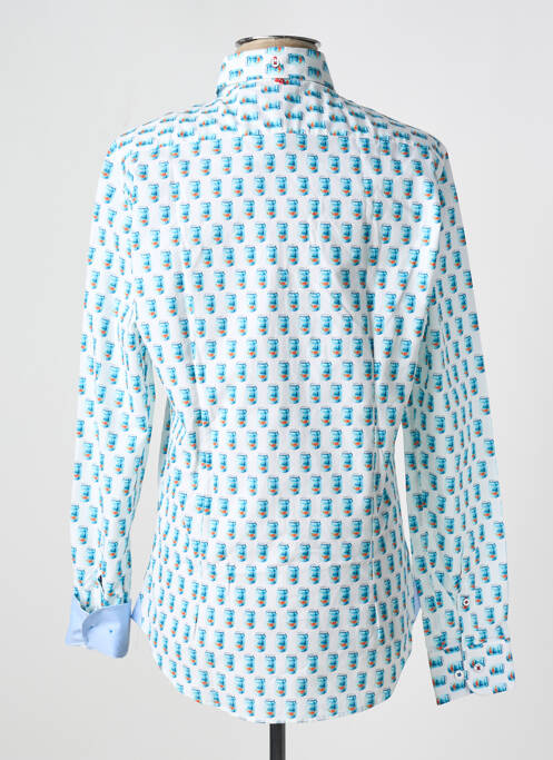 Chemise manches longues bleu THE SURFCAR homme