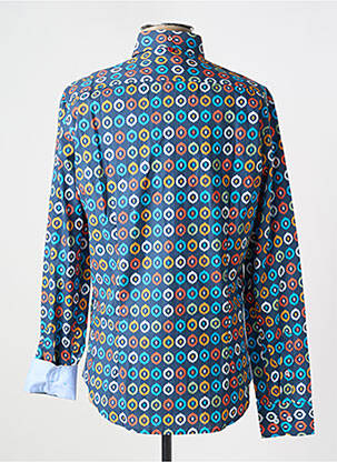 Chemise manches longues manches longues bleu THE SURFCAR homme
