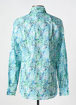 Chemise manches longues manches longues bleu SOOBAYA homme