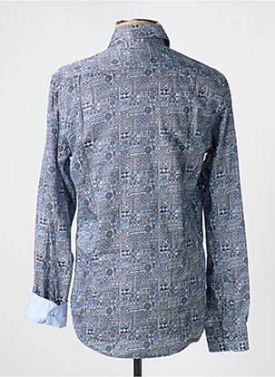 Chemise manches longues manches longues bleu DARIO BELTRAN homme