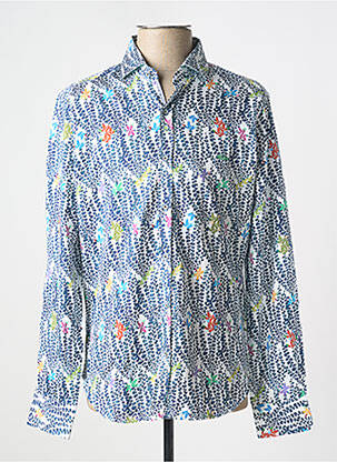 Chemise manches longues blanc DARIO BELTRAN pour homme