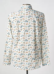 Chemise manches longues blanc SOOBAYA pour homme seconde vue