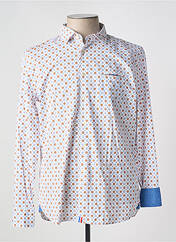 Chemise manches longues blanc SOOBAYA pour homme seconde vue