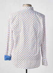 Chemise manches longues blanc SOOBAYA pour homme seconde vue