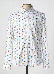 Chemise manches longues blanc THE SURFCAR pour homme seconde vue