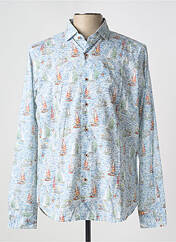 Chemise manches longues bleu DARIO BELTRAN pour homme seconde vue