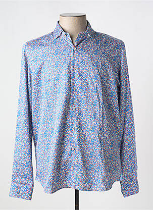 Chemise manches longues bleu THE SURFCAR pour homme