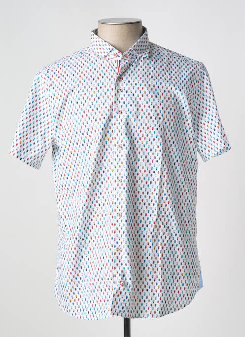 Chemise manches courtes blanc THE SURFCAR pour homme