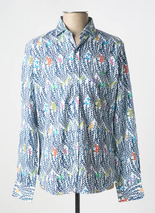 Chemise manches longues blanc DARIO BELTRAN pour homme