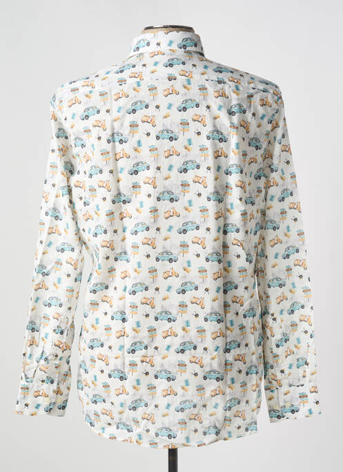 Chemise manches longues blanc SOOBAYA pour homme