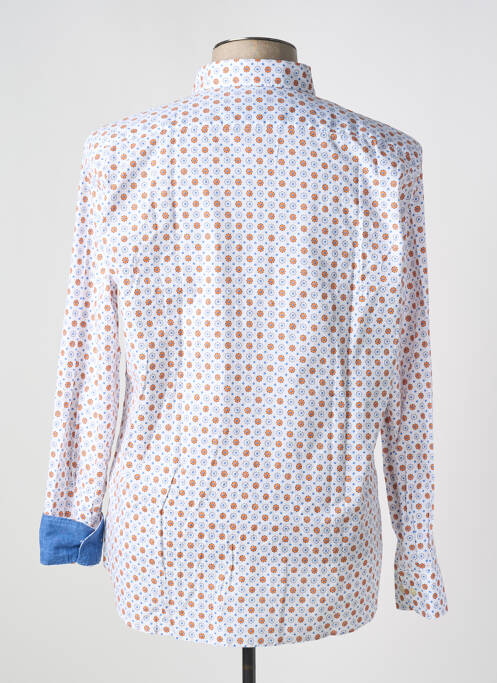 Chemise manches longues blanc SOOBAYA pour homme