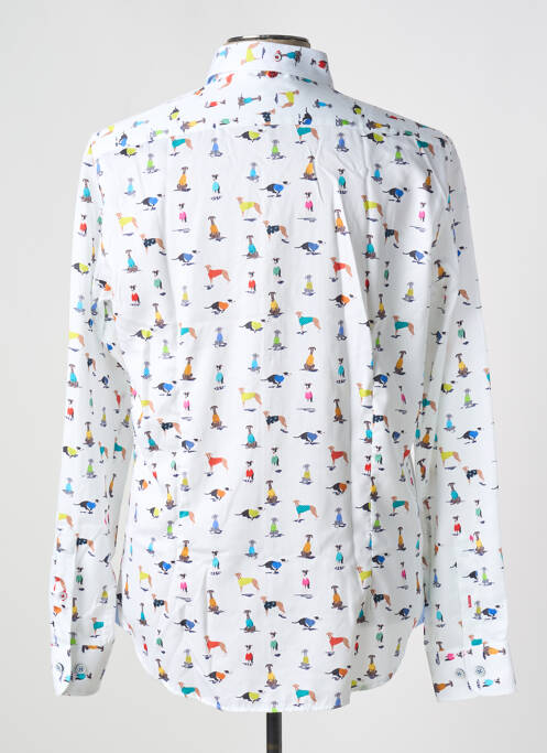 Chemise manches longues blanc THE SURFCAR homme