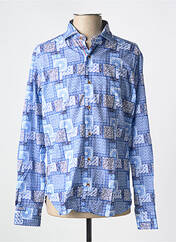 Chemise manches longues bleu DARIO BELTRAN pour homme seconde vue