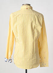 Chemise manches longues jaune THE SURFCAR pour homme seconde vue