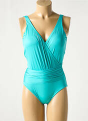 Maillot de bain 1 pièce bleu ROIDAL pour femme seconde vue