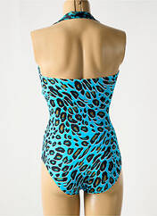 Maillot de bain 1 pièce bleu ROIDAL femme seconde vue