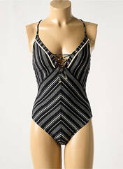 Maillot de bain 1 pièce noir WATERCULT pour femme seconde vue
