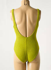 Maillot de bain 1 pièce vert WATERCULT pour femme seconde vue