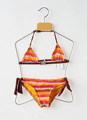 Maillot de bain 2 pièces jaune BANANA MOON pour fille seconde vue