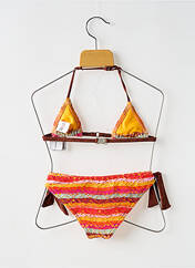 Maillot de bain 2 pièces jaune BANANA MOON pour fille seconde vue