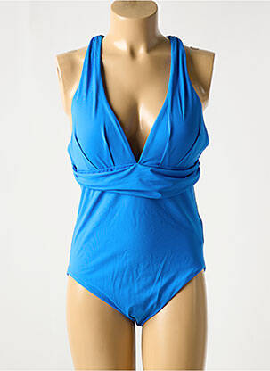 Maillot de bain 1 pièce haut soutien-gorge avec mousse de rembourrage amovible haut soutien-gorge avec mousse de rembourrage amovible bleu SEAFOLLY femme