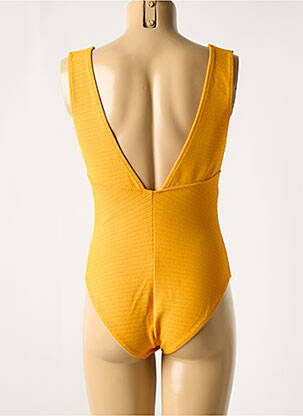 Maillot de bain 1 pièce haut soutien-gorge moulé haut soutien-gorge moulé jaune WATERCULT femme