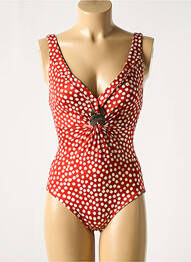 Maillot de bain 1 pièce haut soutien-gorge emboitant haut soutien-gorge emboitant rouge MARYAN MEHLHORN femme