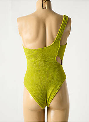 Maillot de bain 1 pièce imprimé fantaisie vert WATERCULT femme