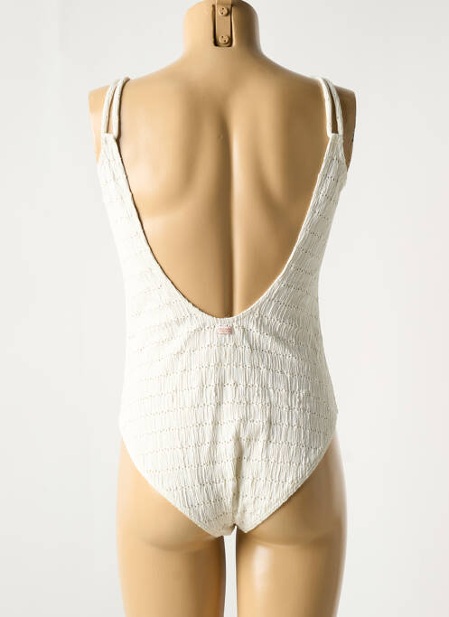 Maillot de bain 1 pièce blanc BANANA MOON pour femme