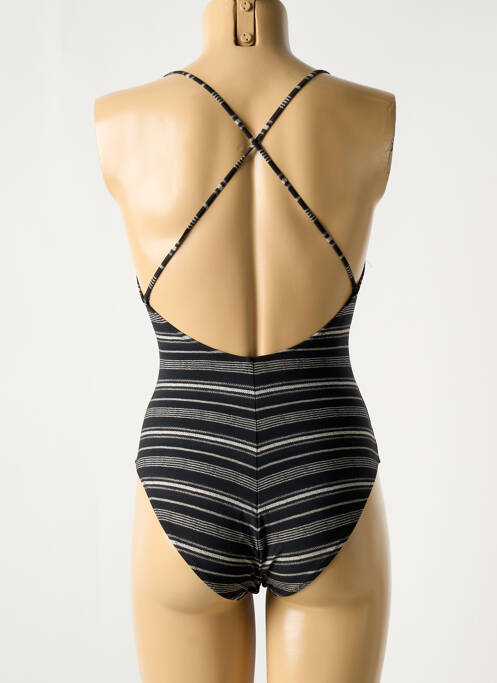 Maillot de bain 1 pièce noir WATERCULT pour femme