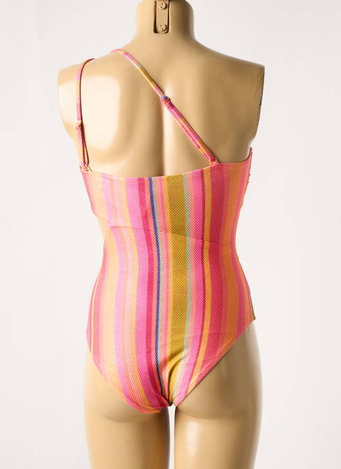 Maillot de bain 1 pièce rose WATERCULT pour femme