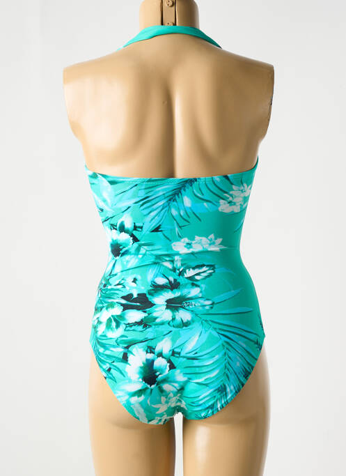 Maillot de bain 1 pièce vert ROIDAL pour femme