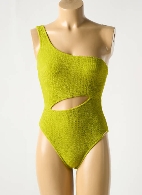 Maillot de bain 1 pièce vert WATERCULT pour femme