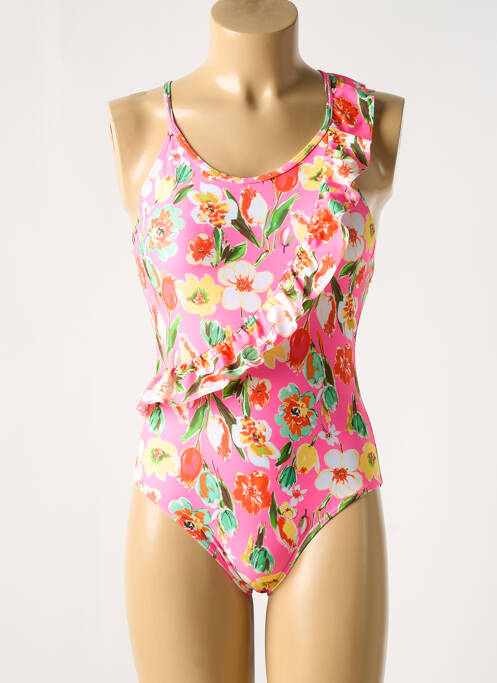 Maillot de bain 1 pièce rose WATER & MELON pour fille