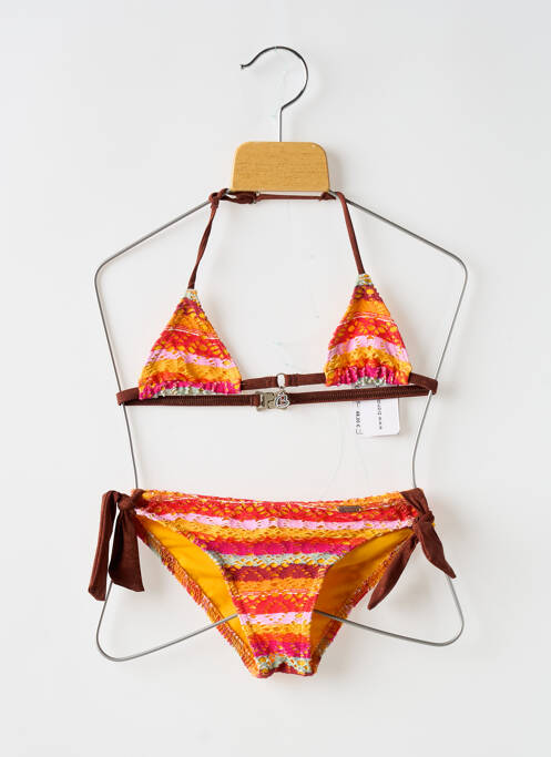 Maillot de bain 2 pièces jaune BANANA MOON pour fille