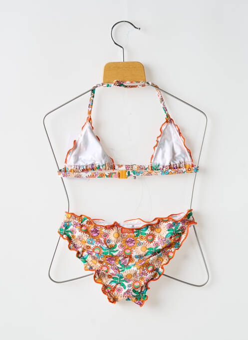 Maillot de bain 2 pièces orange BANANA MOON pour fille