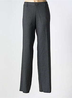 Pantalon droit stretch taille normale gris CLAUDIA GIL femme