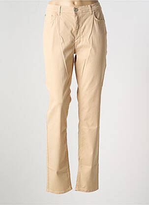 Jeans skinny taille normale taille normale beige TRUSSARDI JEANS femme