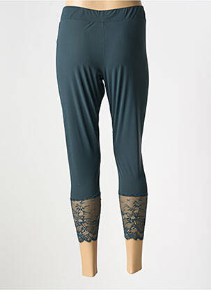 Legging effet matière satinée taille normale vert INDIES femme