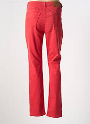 Jeans coupe droite rouge TRUSSARDI JEANS pour femme seconde vue