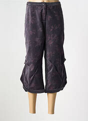 Pantacourt violet MAIS IL EST OU LE SOLEIL pour femme seconde vue