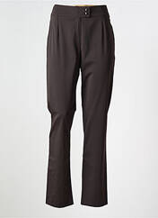 Pantalon chino marron ATIAN pour femme seconde vue