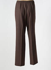 Pantalon droit marron ATIAN pour femme seconde vue