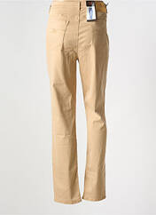 Pantalon slim beige TRUSSARDI JEANS pour femme seconde vue