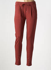 Pantalon slim marron ICHI pour femme seconde vue