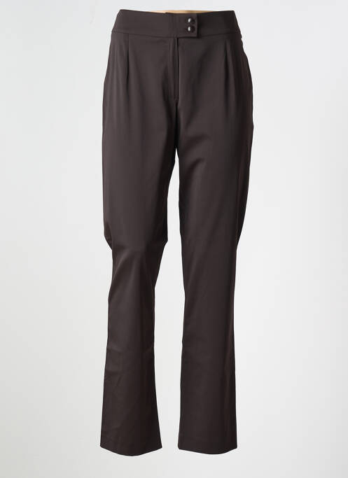 Pantalon chino marron ATIAN pour femme