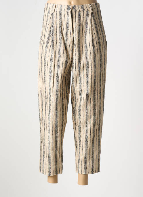 Pantalon droit beige HUMILITY pour femme