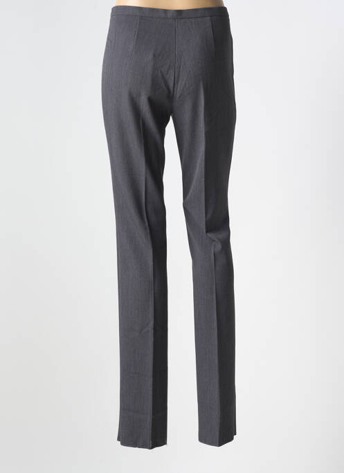 Pantalon droit gris DIANA GALLESI pour femme