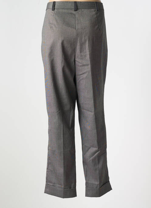 Pantalon droit gris ELENA MIRO pour femme